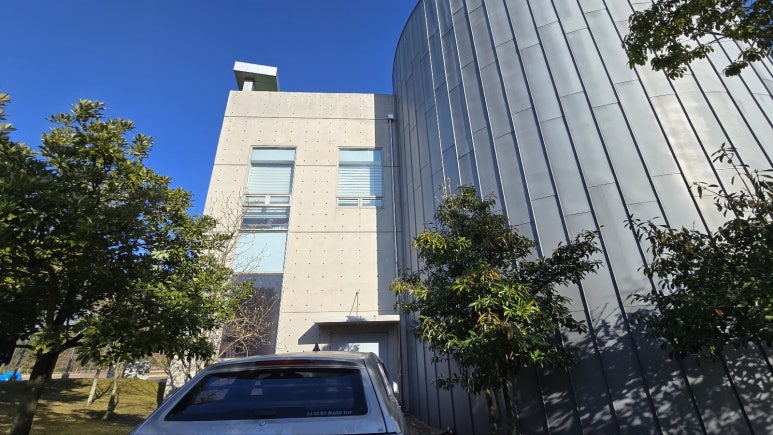 제주 공원 노출콘크리트 외벽 노후 복원 시공사례 시공 후 2 사진